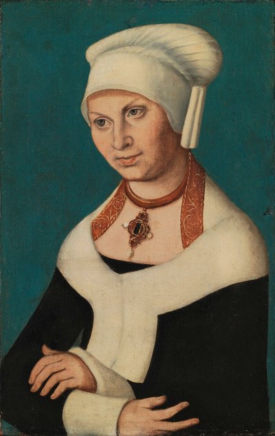 Bildnis Barbara von Sachsen von Lucas Cranach the Elder